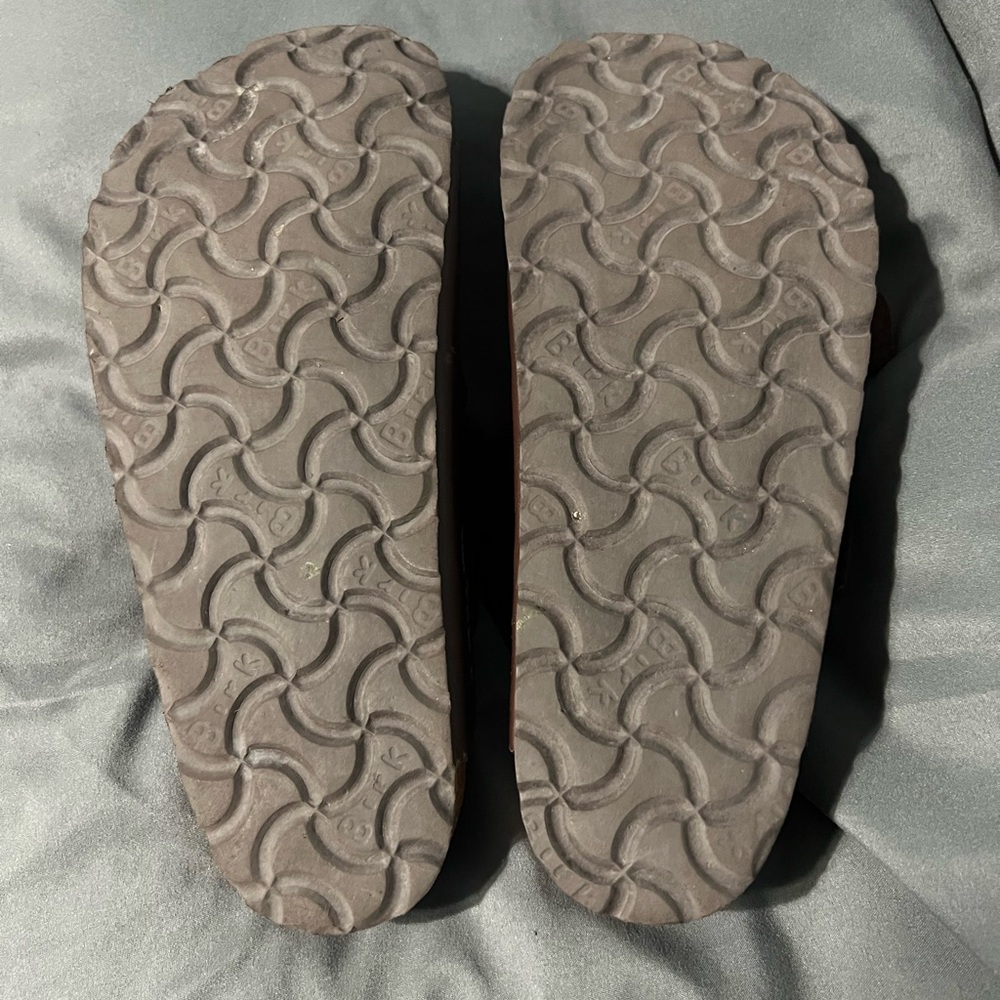 Birkenstock Dark Brown Footbed Sandals size 37 - Picture 2 of 4